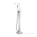 Best Selling High Quality Brass Floor Mounted Freestanding Bathtub Faucet With Hand Shower